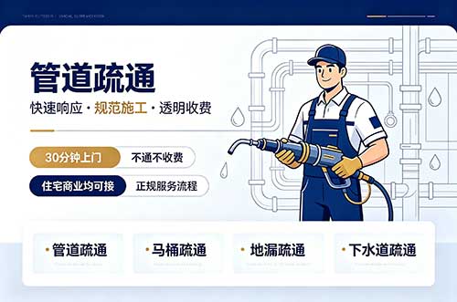 福清管道疏通