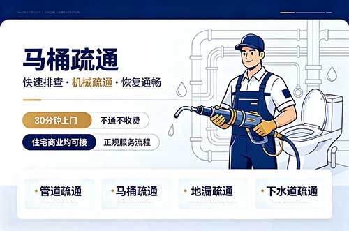 福清马桶疏通